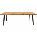 Стол обеденный SIGNAL FRESNO дуб/черный 150-210/90